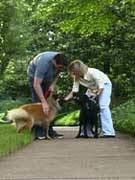 encuentro en el parque