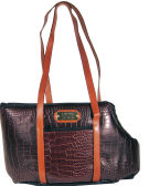 Bolso Grabado "cocodrilo" 37X19X22Cm.